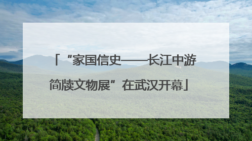 “家国信史——长江中游简牍文物展”在武汉开幕