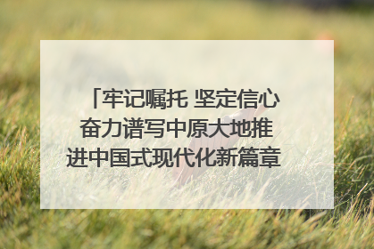 牢记嘱托 坚定信心 奋力谱写中原大地推进中国式现代化新篇章（六）河南绘就“行走河南·读懂中国”新画卷丨牢记嘱托谱新篇