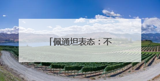 佩通坦表态：不接受任何威胁