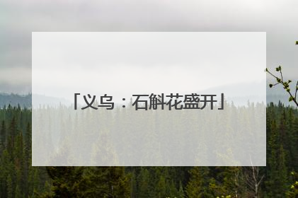 义乌：石斛花盛开