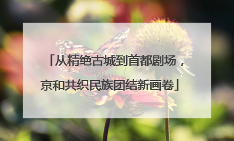 从精绝古城到首都剧场，京和共织民族团结新画卷