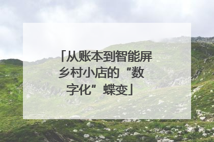 从账本到智能屏 乡村小店的“数字化”蝶变