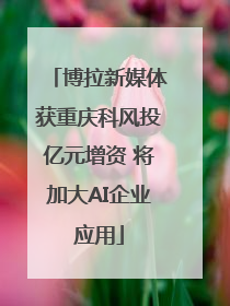 博拉新媒体获重庆科风投亿元增资 将加大AI企业应用