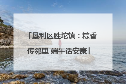 垦利区胜坨镇：粽香传邻里 端午话安康
