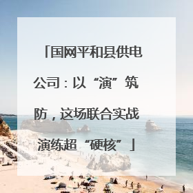 国网平和县供电公司：以“演”筑防，这场联合实战演练超“硬核”