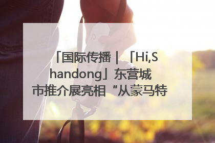 国际传播｜「Hi,Shandong」东营城市推介展亮相“从蒙马特到加里波第”文化节