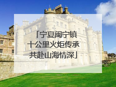 宁夏闽宁镇 十公里火炬传承共赴山海情深