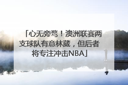 心无旁骛！澳洲联赛两支球队有意林葳，但后者将专注冲击NBA