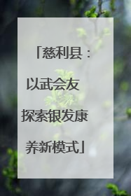慈利县：以武会友 探索银发康养新模式