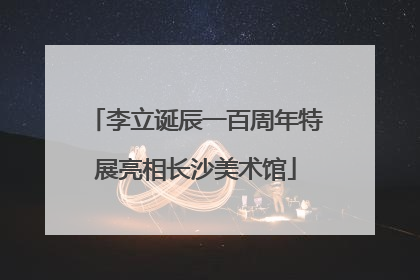 李立诞辰一百周年特展亮相长沙美术馆