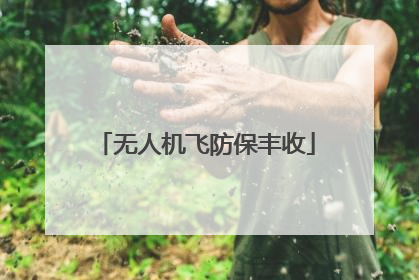 无人机飞防保丰收