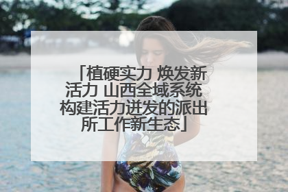 植硬实力 焕发新活力 山西全域系统构建活力迸发的派出所工作新生态
