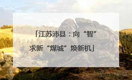 江苏沛县：向“智”求新“煤城”焕新机