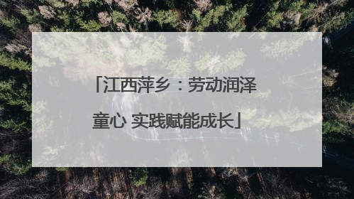 江西萍乡：劳动润泽童心 实践赋能成长