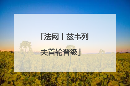 法网丨兹韦列夫首轮晋级
