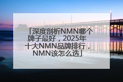 深度剖析NMN哪个牌子最好，2025年十大NMN品牌排行，NMN该怎么选