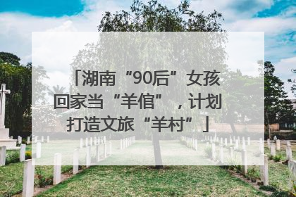 湖南“90后”女孩回家当“羊倌”，计划打造文旅“羊村”