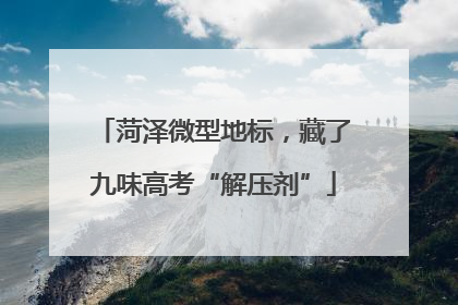 菏泽微型地标，藏了九味高考“解压剂”