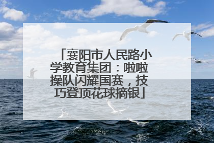 襄阳市人民路小学教育集团：啦啦操队闪耀国赛，技巧登顶花球摘银