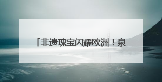 非遗瑰宝闪耀欧洲！泉州文化体育代表团赴匈牙利、塞尔维亚交流