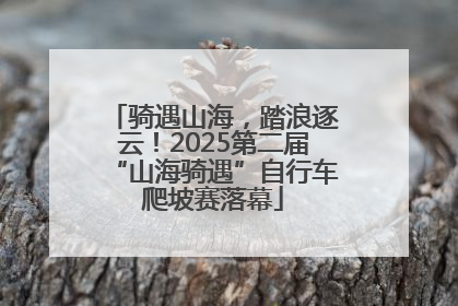 骑遇山海，踏浪逐云！2025第二届“山海骑遇”自行车爬坡赛落幕