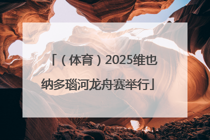 （体育）2025维也纳多瑙河龙舟赛举行