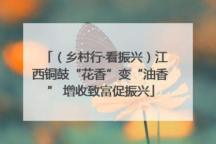 （乡村行·看振兴）江西铜鼓“花香”变“油香” 增收致富促振兴