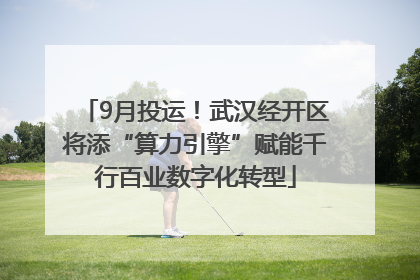9月投运！武汉经开区将添“算力引擎”赋能千行百业数字化转型