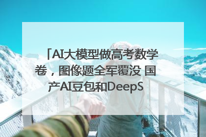 AI大模型做高考数学卷，图像题全军覆没 国产AI豆包和DeepSeek均得分144